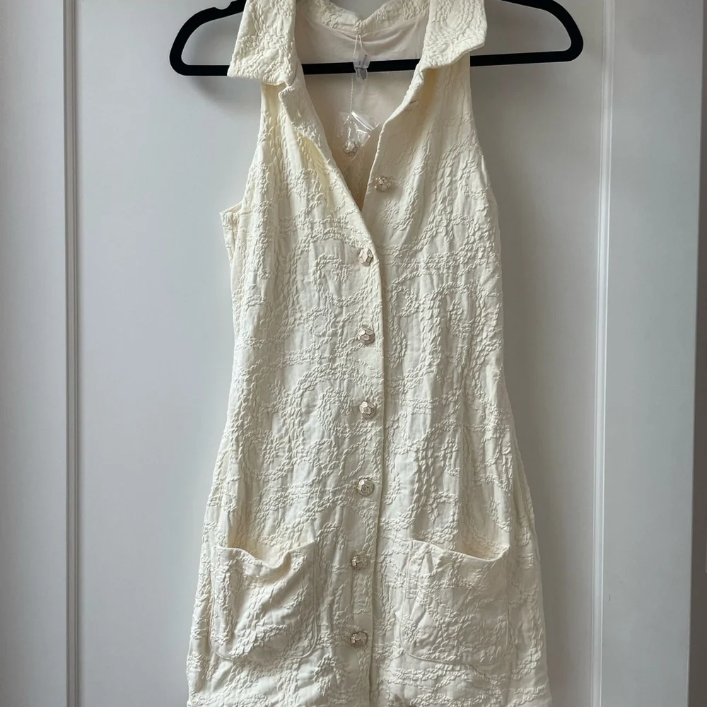 Devon Windor Collins Dress in Coconut Swirl